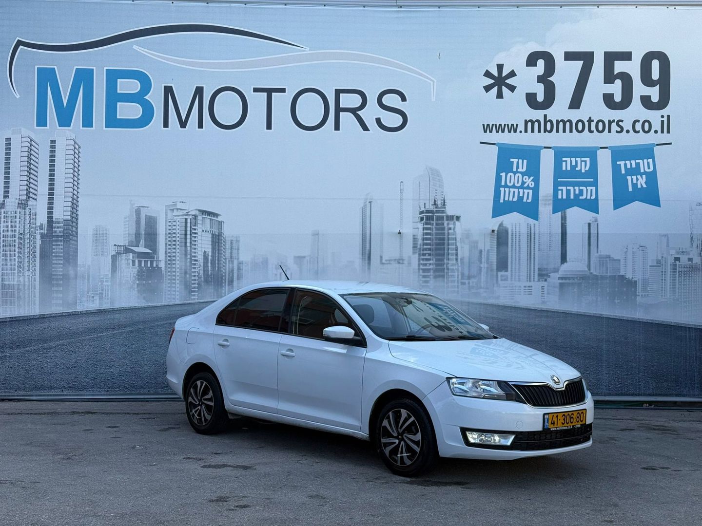 סקודה ראפיד Ambition – 4/8
